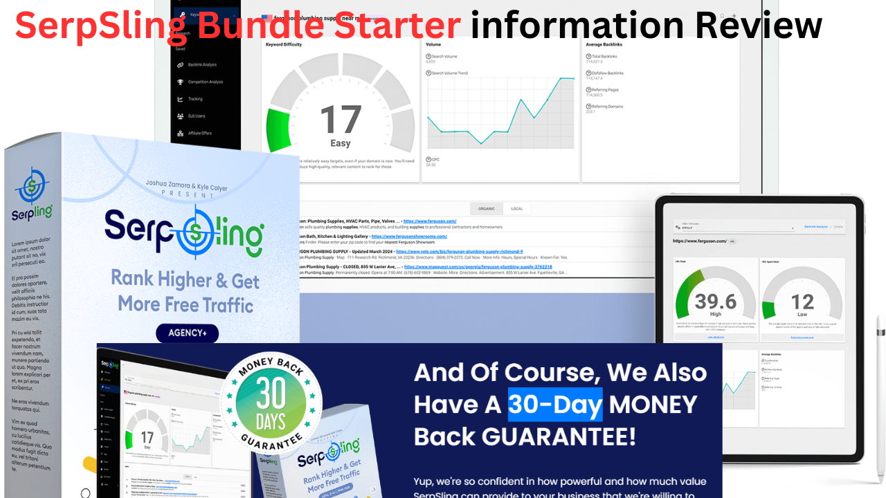 SerpSling Bundle Starter information Review