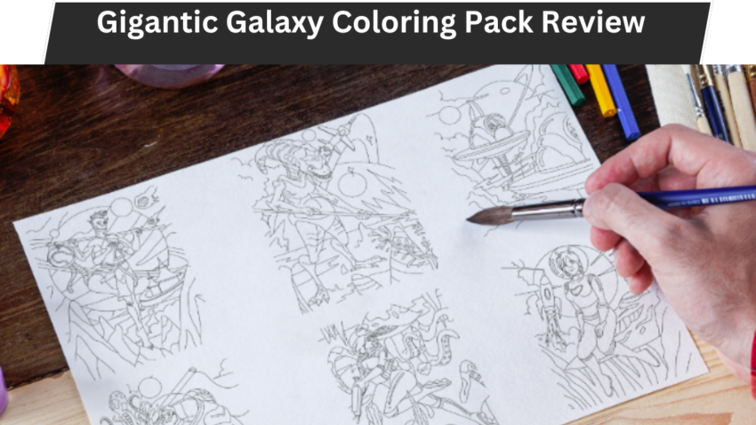 Gigantic Galaxy Coloring Pack Review